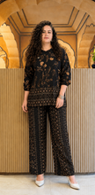 Terra Glow Co-Ord Set -Black