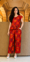 Midnight Heritage Co-Ord Set-Rust Red