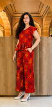 Midnight Heritage Co-Ord Set-Rust Red