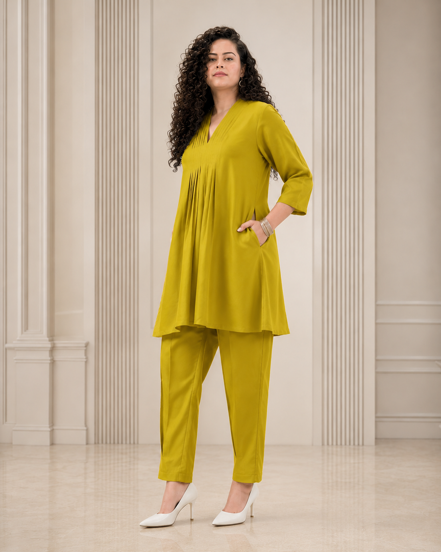 Celestial Nomad Co-Ord Set -Yellow