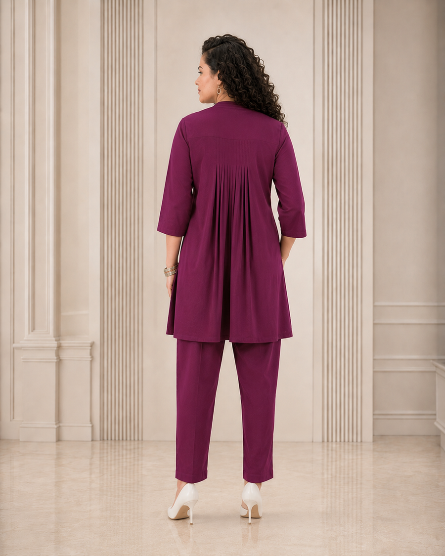 Wanderlust Muse Outfit - Rich Plum