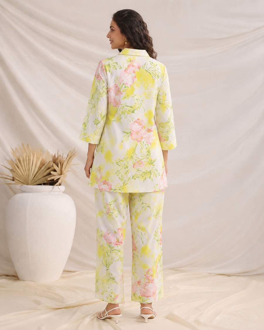 Indie Muse Co-Ord Set -Yellow