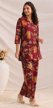 Twilight Nomad Co-Ord Set -Red