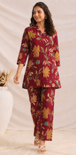 Twilight Nomad Co-Ord Set -Red