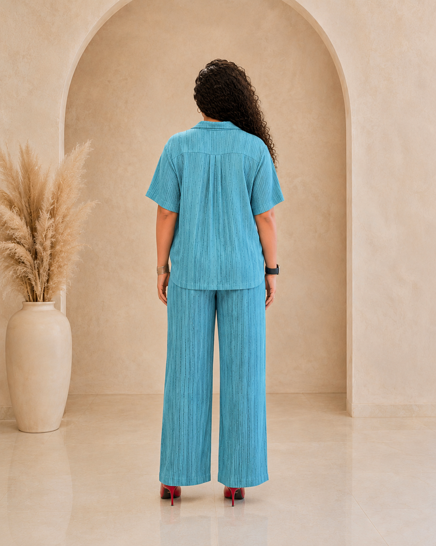 Willow Tide Co-Ord Set -Sky
